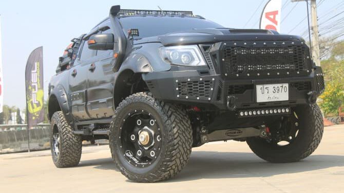 RANGER เกราะ OPEN N ล้อ KMC ยาง FUEL 35 นิ้ว ชุดยก OPTION 4WD โช้ค PROFENDER V.I.P.4×4 ACCESSORIES การันตีความมันส์