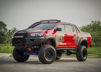 4×4 Legacy : REVO กันชน RAD BUMPER ใส่เต็มสูบโดย สุดยอดการยาง