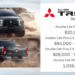 All New Mitsubishi Triton Double Cab : 820,000 – 1,027,000 บาท | มาพร้อมเครื่อง 2.4 Turbo 184 แรงม้า
