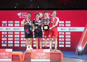 โตโยต้าร่วมแสดงความยินดี นักตบลูกขนไก่หญิงไทย ท็อปฟอร์มคว้าแชมป์หญิงเดี่ยว และหญิงคู่ พร้อมถ้วยพระราชทานแบดมินตัน “TOYOTA Thailand Open 2024”