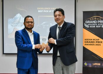 ออล-นิว มิตซูบิชิ ไทรทัน คว้ารางวัล “รถกระบะยอเยี่ยม” จาก อาเซียน เอ็นแคป กรังด์ปรีซ์ อวอร์ด 2024 ด้วยมาตรฐานความปลอดภัยสูงสุด 5 ดาว