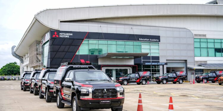 มิตซูบิชิ มอเตอร์ส ประเทศไทย เปิดตัว รถบริการนอกสถานที่ “มิตซูบิชิ โมบายเซอร์วิส” รุ่นใหม่ล่าสุด! ส่งตรงบริการซ่อมบำรุง ให้ลูกค้าอุ่นใจได้ทุกที่