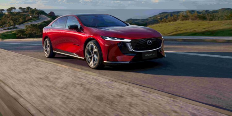 THE ALL-ELECTRIC MAZDA6e